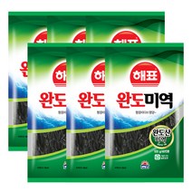 해표 완도미역(100g), 6개