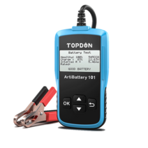TOPDON-AB101 디지털 배터리 테스터 12V 휴대용 자동차 모니터 크랭크 충전 서킷 테스터 자동 분석기 차량, 01 AB101