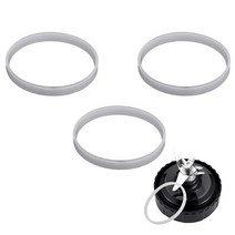 닌자진공블렌더 울트라 초고속 상업용 믹서기 nutri ninja 블렌더 1000w 용 3pcs 블렌더 개스킷 교체 부품 품질 고무 씰링