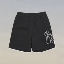 엠엘비 베이직 빅로고 하프팬츠 뉴욕양키스 블랙 3ASPB0223-50BKS