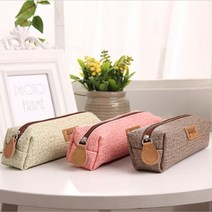 심플 천필통 초등필통 파우치필통, 그레이