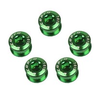 단일 체인링 볼트 5팩 알루미늄 합금, 초록, 6.5mm, 알류미늄