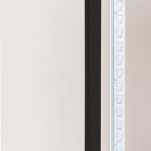 홈던트하우스 기둥(낱개), 블랙, 600mm