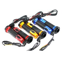 오토바이열선그립 핫그립 방한용품 열선핸들 핸들 범용 12V 22mm, Blue, 1개