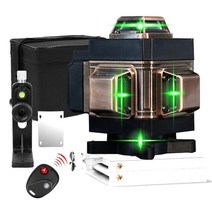 라인 레이저 레벨기 수평 360 녹색 레벨 도구 셀프 레벨링 수직 16 및 수평기 deg, 03=USPlug1PCSBattery