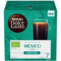 돌체구스토 멕시코 치아파스 아메리카노 캡슐 커피 6팩 Dolce Gusto Mexico Chiapas Americano