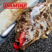 다미끼 아크쉐드 5인치 / 광어웜 쉐드웜 배스웜 루어웜, 402(SILVER)