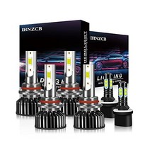 쉐보레 쉐비 실버라도 1500 2500 3500 19992002 LED 헤드라이트 콤보 9005 9006 하이 로우빔 880 전구 키트 6000K 쿨 화이트 슈퍼 브라이트 6pcs