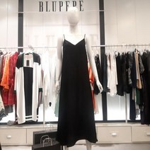 블루페페 블루페페 슬립형 V넥 슬릿 원피스 P204PSE731 NC송파