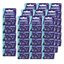 슈퍼셀 LR41 코인건전지, 100개