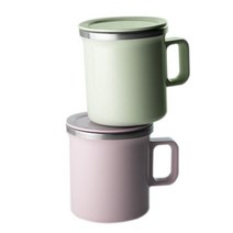 이중구조 JVR 모노 스텐머그 2p set, 그린, 그린