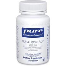 Pure Encapsulations 퓨어 인캡슐레이션 알파리포산 200 mg 60 캡슐