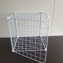 diy 조립식 철망 정리함 애견울타리 인테리어 인형 다용도 선반 신발장 메쉬철망 공간박스 옷장 수납장, 블랙철망