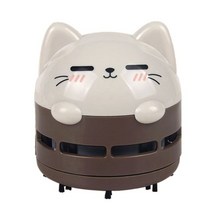 진공 청소기 귀여운 자동차 키보드 집진기 충전식 먼지 청소기 small handheld usb 데스크탑 진공 청소기, 협력사, 갈색
