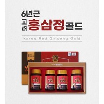 고려인삼유통 6년근 고려홍삼정 골드 + 쇼핑백 세트, 1박스, 960g, 5개
