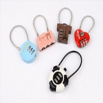 5종 디자인 자물쇠 번호 돌리는 다이얼 와이어 잠금 락카 사물함 서랍 학교 사무실, 835(티셔츠)