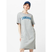 이랜드 [아키클래식]스탠다드핏 샌디에고 데일리 원피스 멜란지그레이 AKALSWO03124EX