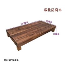 조립식 평상 이동식 평상마루 옥상 야외용 테라스 마루 마당 베란다 나무 정원 우드 피크닉, 150x60x18 플랫폼