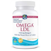 노르딕내추럴스 오메가LDL+홍국 CoQ10 384mg 60정, 1개