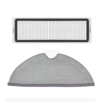전체 커버 디자인 mop for xiaomi mi 로봇 vacuum-mop mijia 1c 2c 1t stytj01zhm dreame f9 dry wet mop cloth, 협력사, 1대걸레 1헤파