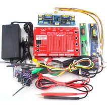 6 세대 T-80S 노트북 TV/LCD/LED 테스트 도구 키트 세트 LCD 패널 테스터 지원 7 -84 인치 LVDS 인터페이스 15/스크린 라인, 03 LED Test SET 3