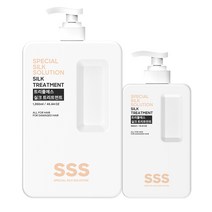 트리플에스 실크 트리트먼트 1350ml+580ml+무료샘플(5ml 10개), 1350+580ml