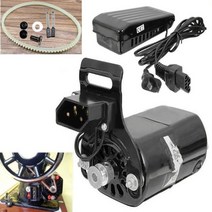가정용미싱 자수 소형 핸드 220V 180W 0.9A 가정용 재봉틀 모터 8000RPM 풋 페달 컨트롤러 속도, 1Set