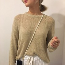 국내생산 진주 핸드폰 스트랩 목걸이 줄