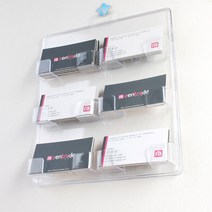 벽걸이명함꽃이 6칸