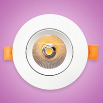 LED 10W 3인치 COB 회전형 가구매입 다운라이트 할로겐 인테리어조명, 주광색 6500K, 30개