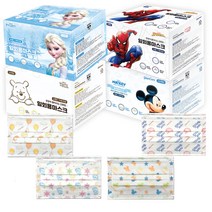 MB필터 덴탈마스크 개별포장 30매입-겨울왕국 미키 스파이더맨 푸