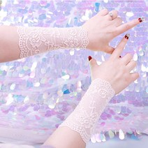 레이스손목반장갑 반장갑 운전장갑 운전반장갑 손토시 운전토시 손등토시 손등쿨토시 손가락쿨토시 팔토시, 블랙