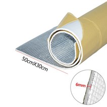 Car Hood Chassis Firewall Heat Shield Car Ceiling Door Insulation Mat Car Trunk Noise Insulation Hea, 하나, 50cmX30cm Heat