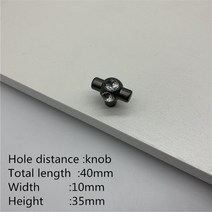 보트수리 유럽 럭셔리 크리스탈 솔리드 아연 합금 캐비닛 핸들 주방 찬장 문 가구 하드웨어, 20 6-knob