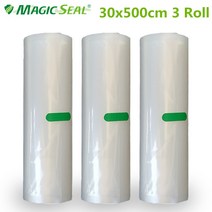 매직 씰 식품 진공 밀봉기 신선도 유지 포장기용 롤/로트 백 20cm x, 05 20x500cm 2Roll
