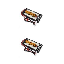 밸런스 드론 카 배터리 보트 모터 RC 충전기 XT60 XT30 T-플러그 병렬 LIPO 충전 보드 2-6S ISDT Q6 T6 Lite PL6 PL8 IMAX B6 B6AC B, 2PCS XT60 T-Plug