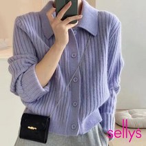샐리 파스텔골지카라가디건_I3A-CCA019