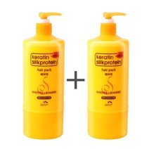 꽃을든남자 케라틴 실크프로테인 헤어 팩 500ml 1+1, 1개