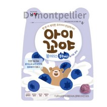 아이꼬야 불가리스 요거트 과자 17 g, 20억 유산균 블루베리, 17g, 100개