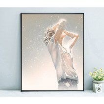 비가토 DIY 채색 로맨틱 풍경 홈 장식 그림 유화 그리기, VXK16_40X50 내부프레임_DIY 세트