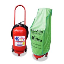 국산 HK ABC 분말소화기 20kg 대형 차륜식, 1개