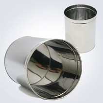 국산 스텐휴지통 오픈휴지통 개방형휴지통 5종1택, 개방형12L