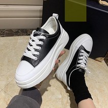 통굽 키높이 스니커즈 여성단화 2컬러 슬립온 운동화