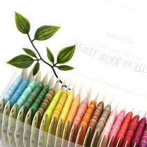 (당일출고) 프랑스자수용 울사 - 베리에이션사 24색상 울사낱개구매 / 울사 혼합사 / 자수실세트, VE09