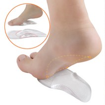 발아치패드 아치패드 신발클때 아치형 얇은 지압 깔창