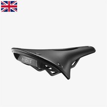 영국 브룩스 C17 캠비움 카브드 Carved 새들 자전거 안장 블랙