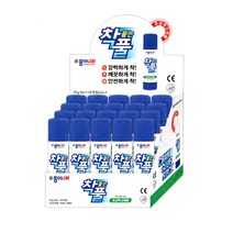 종이나라 착붙는풀 착풀 고체풀 25g 1갑 20개입, 25g 20개입