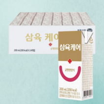 삼육 케어푸드 환자용 균형 영양식품 200ml 24팩 부모님 식사대용, 24개