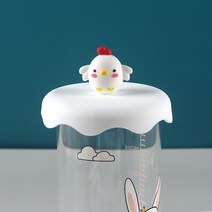 딸기 실리콘컵뚜껑 등 아이디어 컵덮개 53종 모음, 8cm 닭