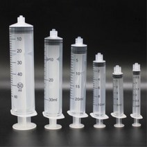 나사모양 루어락 과학실험용 주사기 5ml 만들기 과학실험실 소품